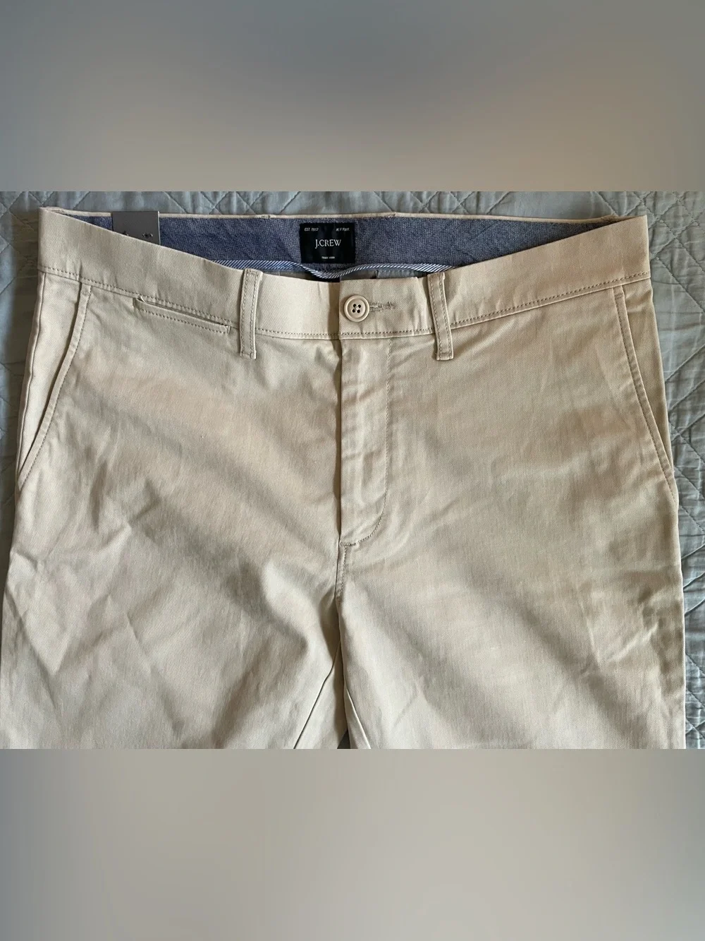 J. CREW Slim-fit stretch‎ chino pant in Weathered Chino Size 30 NWD $98 AR885